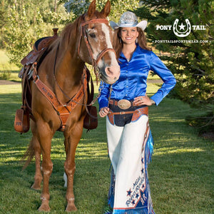 Jennifer Fisk, 2018 Miss Reno Rodeo, joins the Pony Tail Sportswear Brand Ambassador Team!
